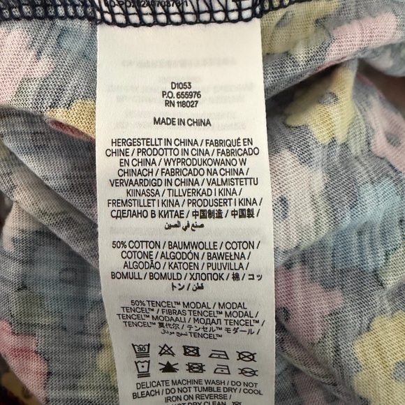 BODEN Naomi Floral Long Sleeve A-line Floral Colorful V-neck Mii Dress Sz 10 - Picture 6 of 6